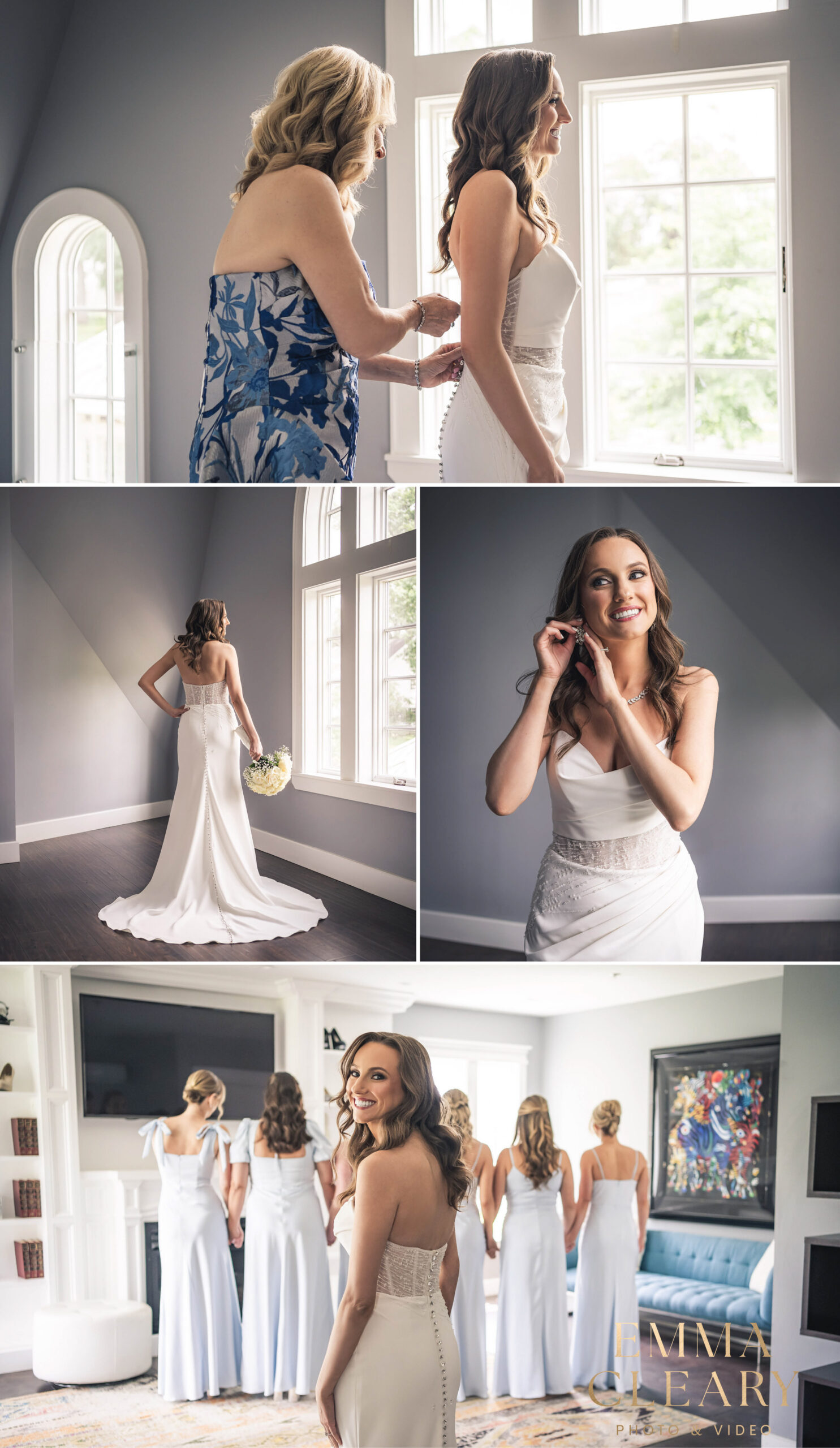 Bride getting ready photos in NJ