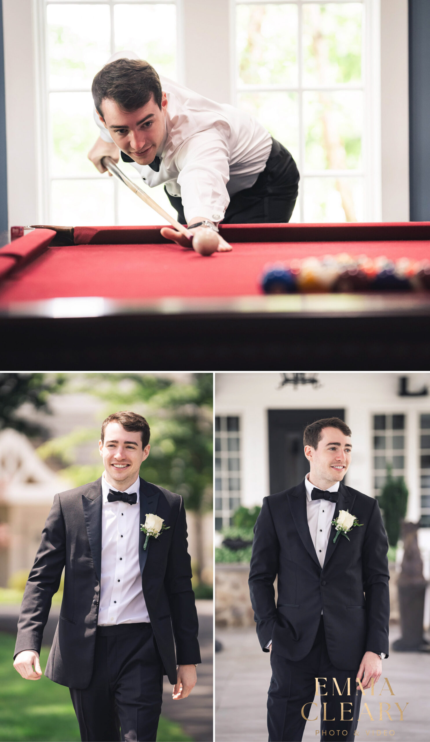 Groom getting ready photos in NJ