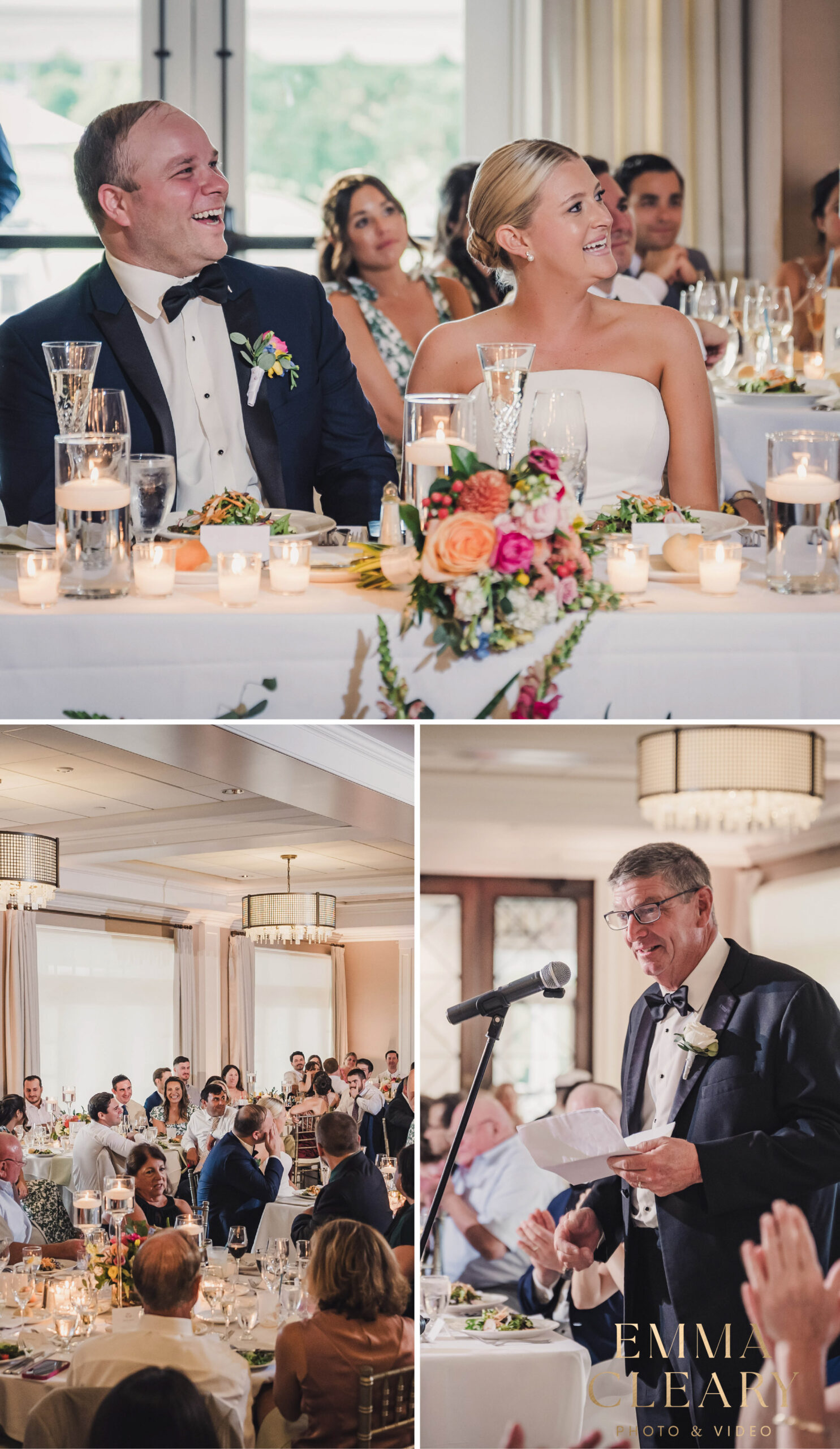 Reception photos at Shorehaven Golf Club