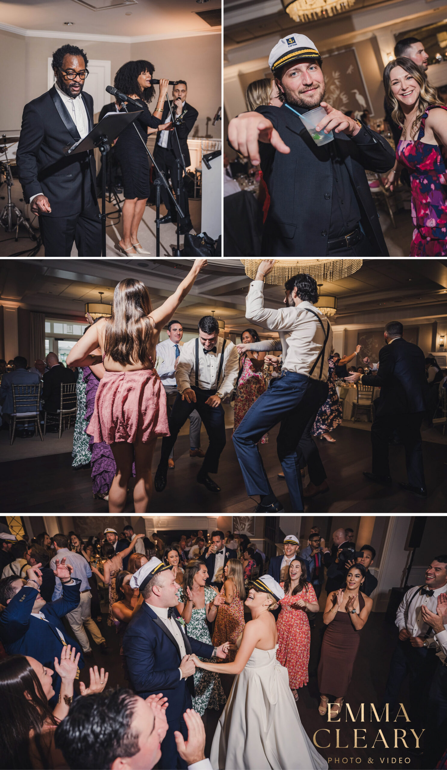 Wedding photos at Shorehaven Golf Club