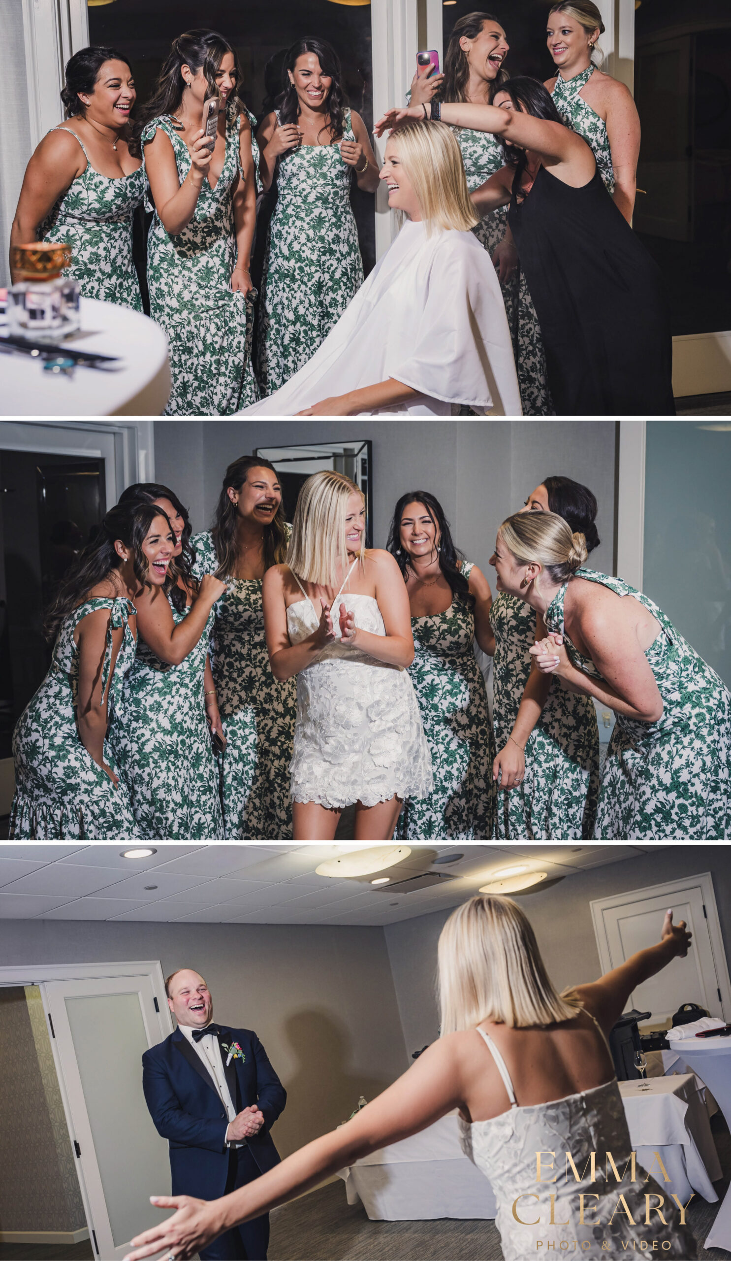 Wedding photos at Shorehaven Golf Club
