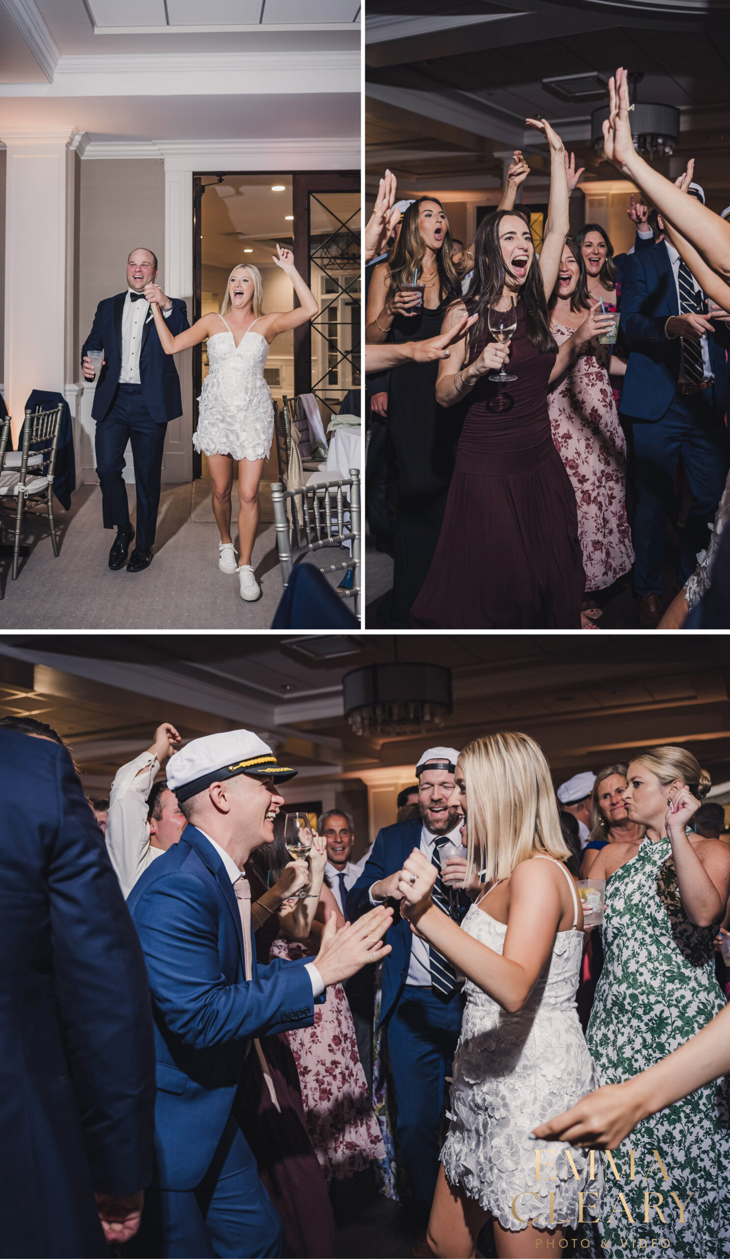 Wedding photos at Shorehaven Golf Club