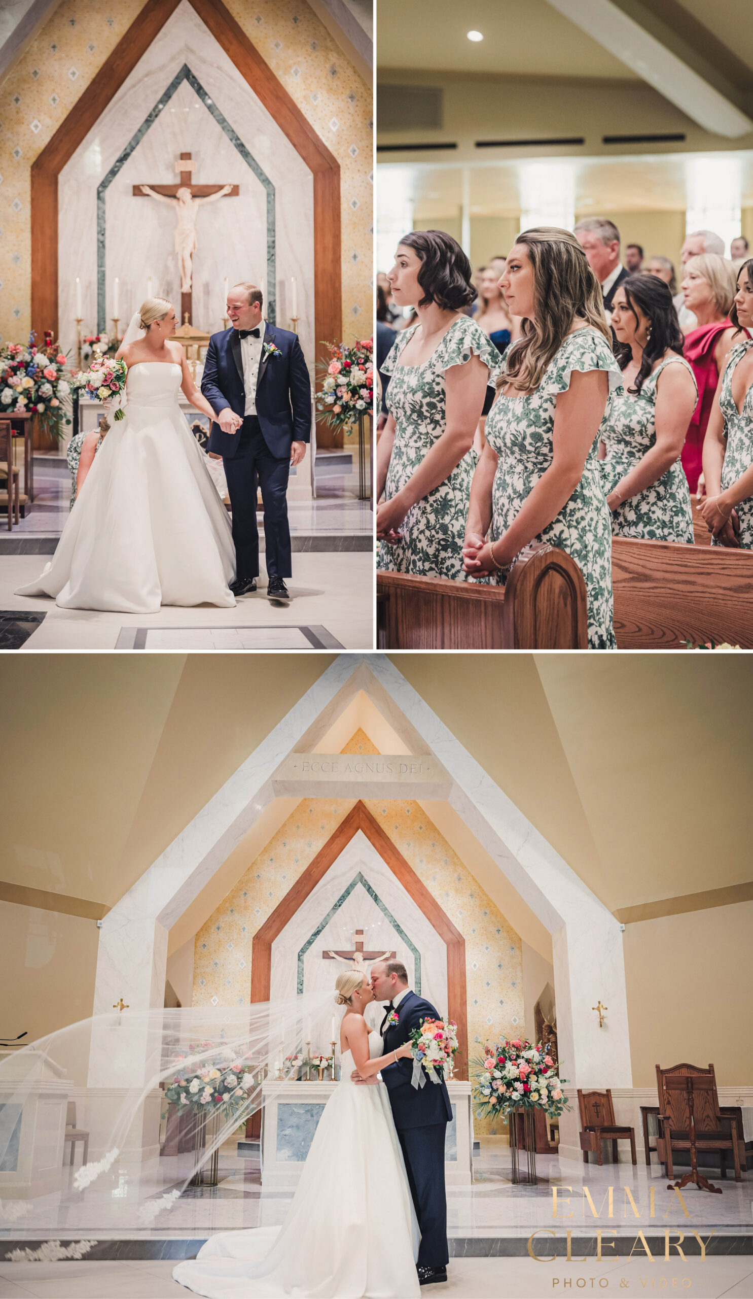 Photojournalistic photos of the wedding ceremony in CT