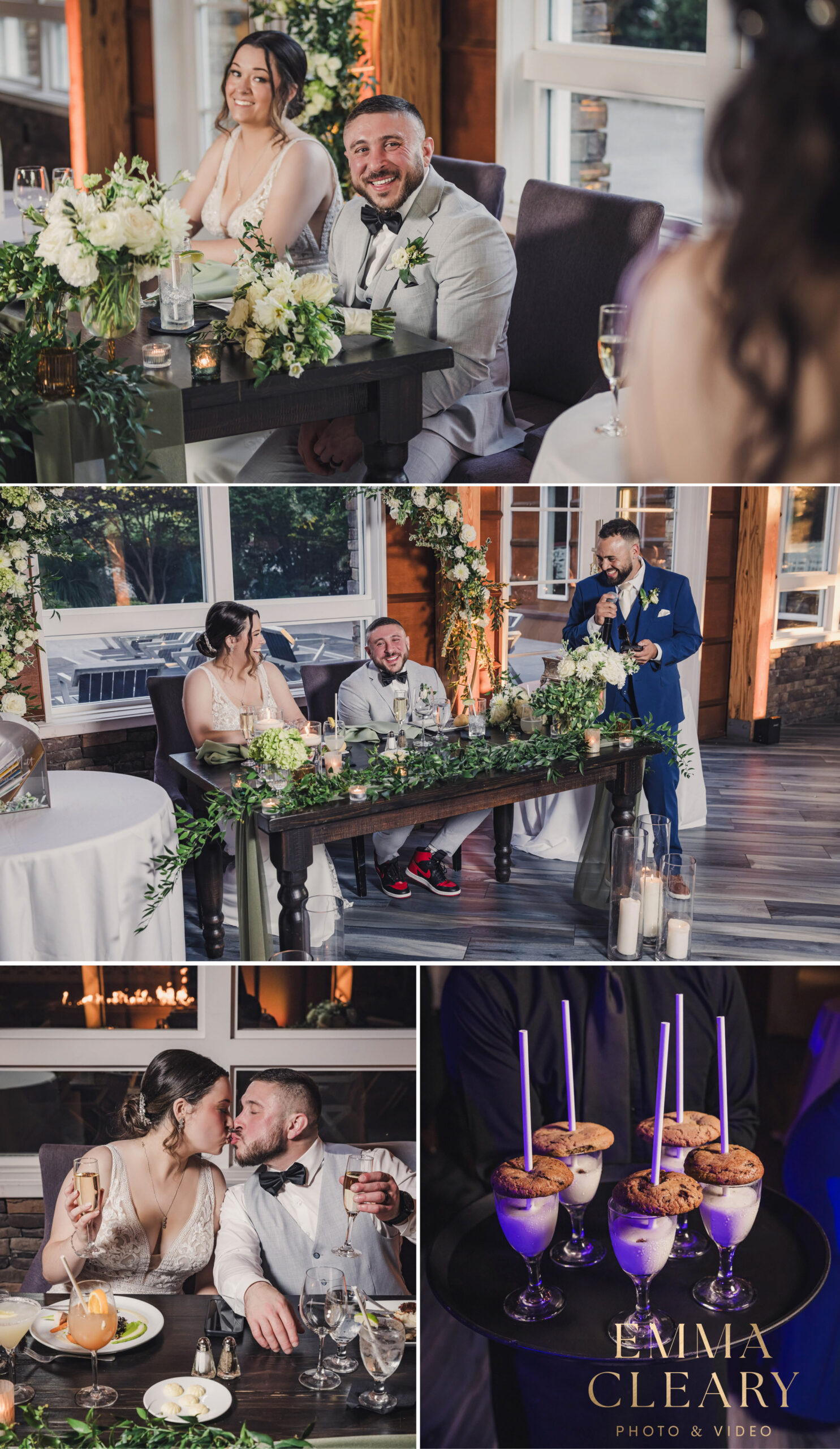 Reception photos at Stone House at Stirling Ridge