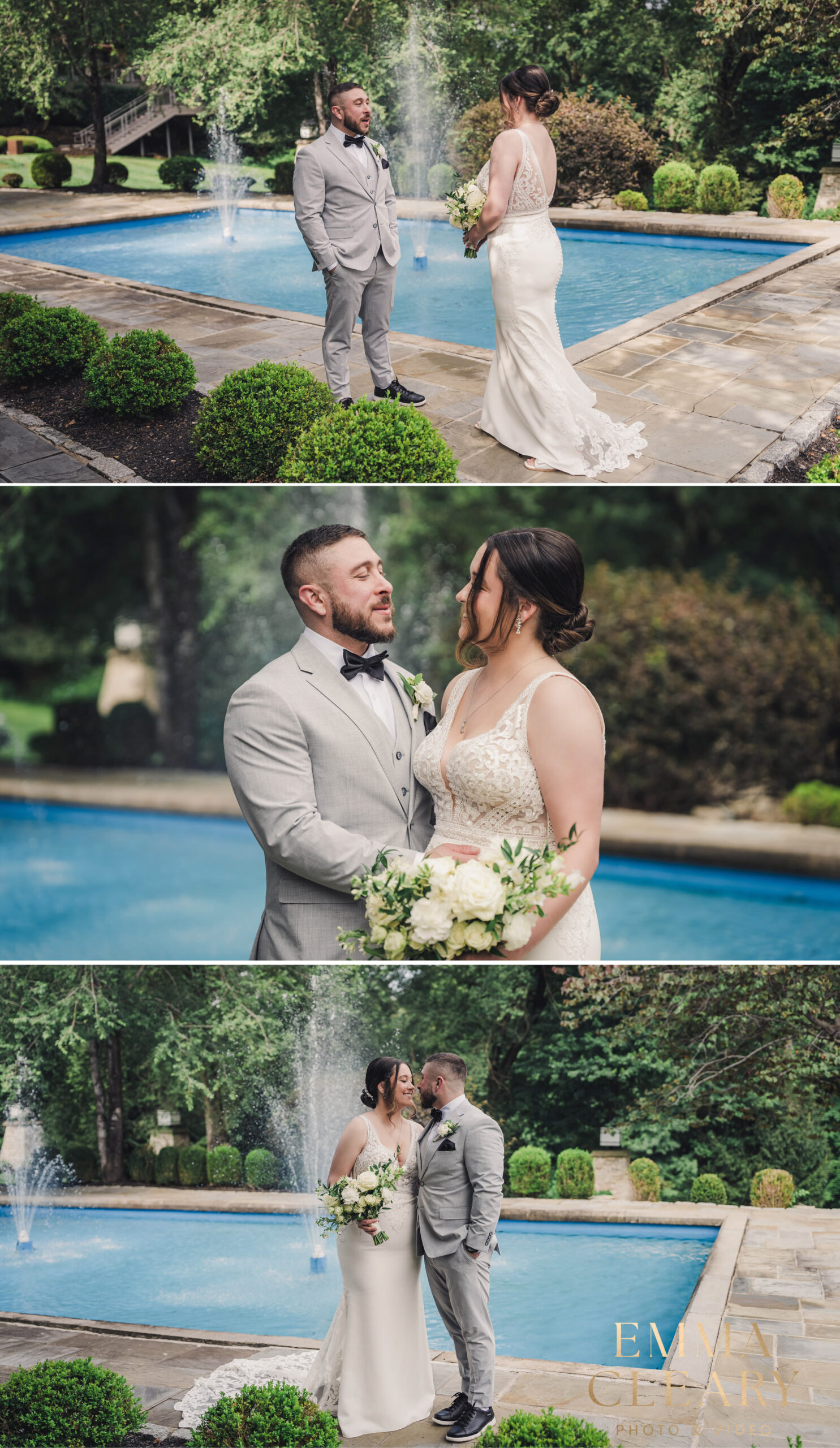 Photojournalistic first look photos in New Jersey