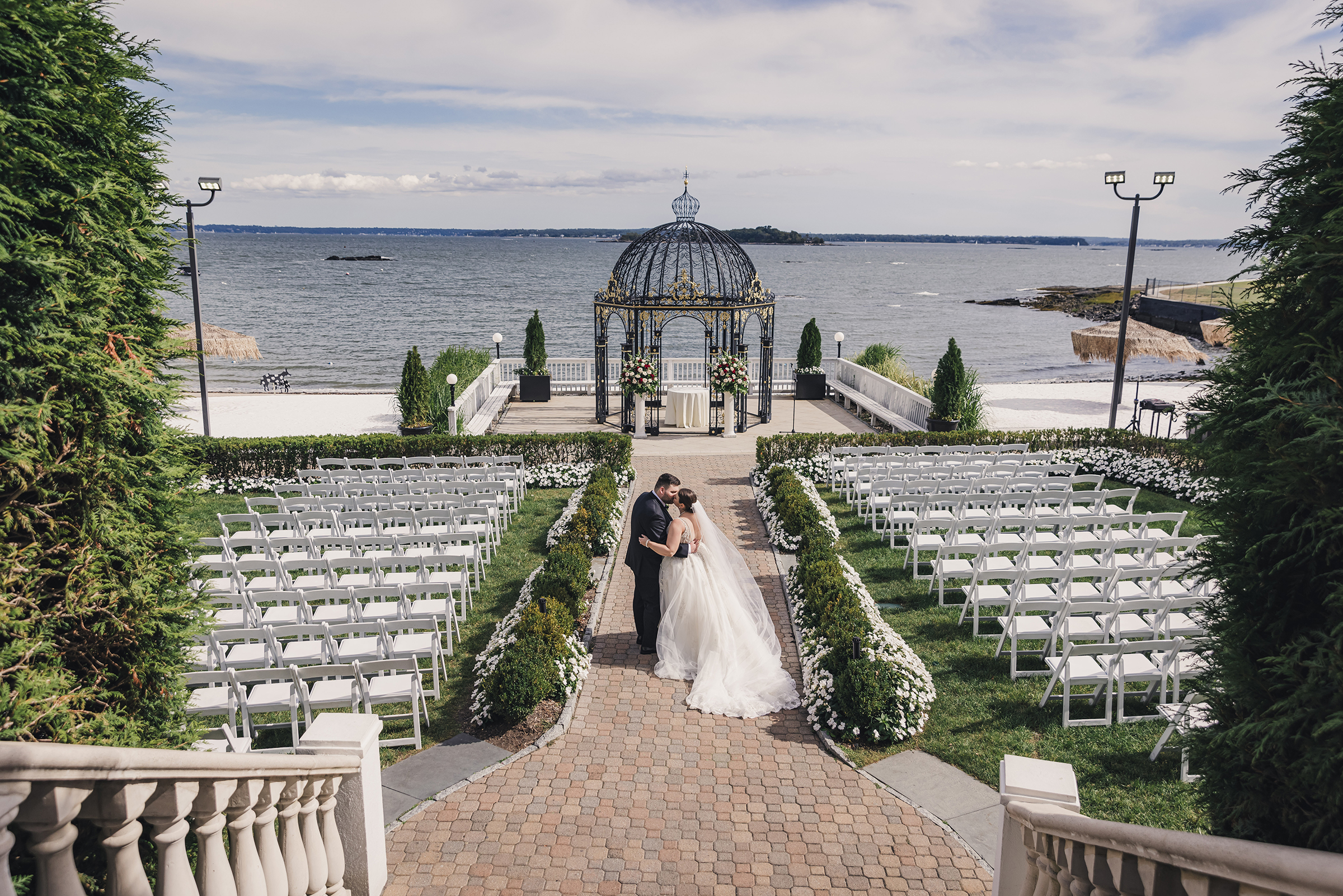Surf club on the sound wedding video