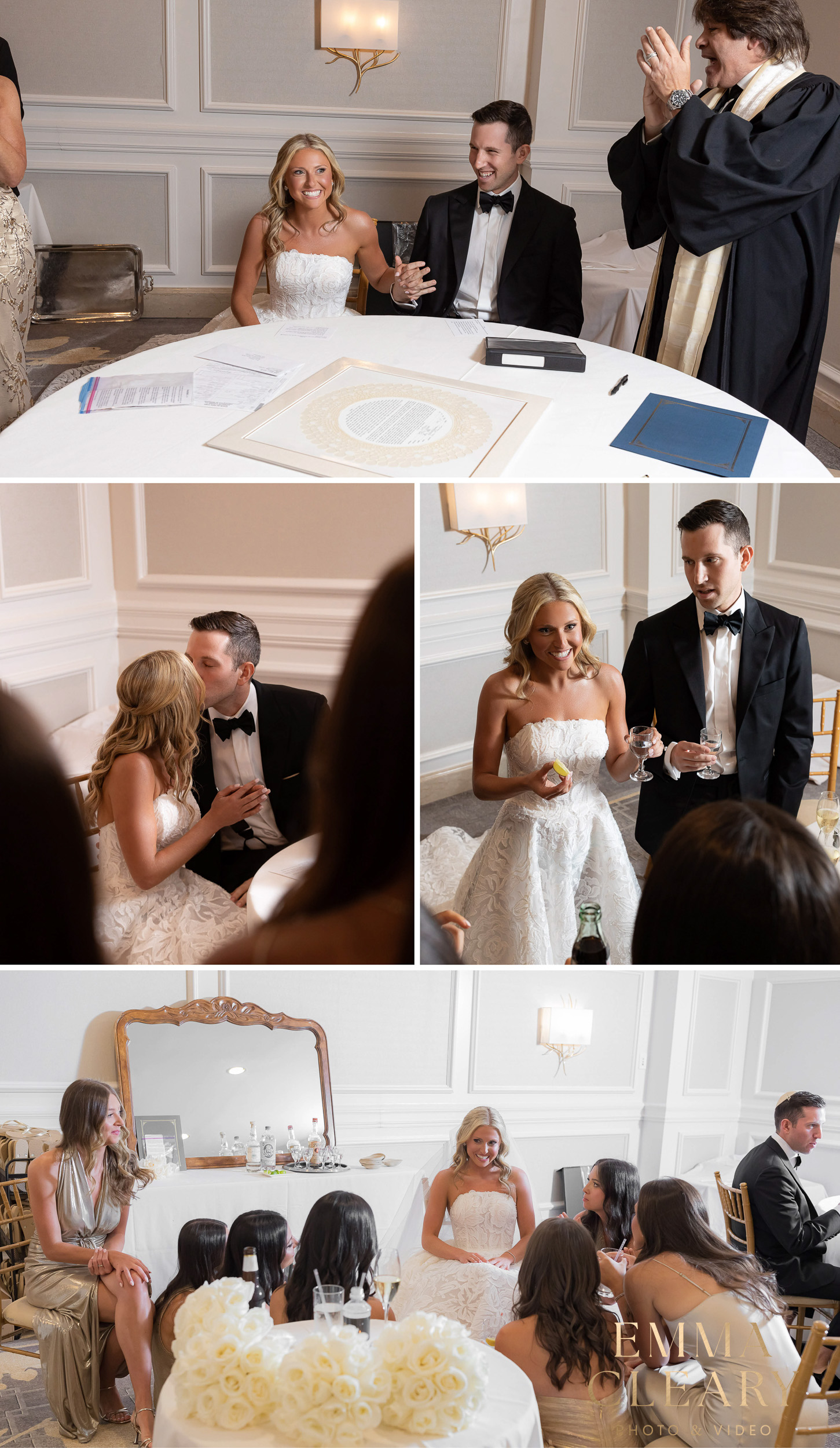 Photojournalistic wedding photos of the bride and groom at The Garden City Hotel