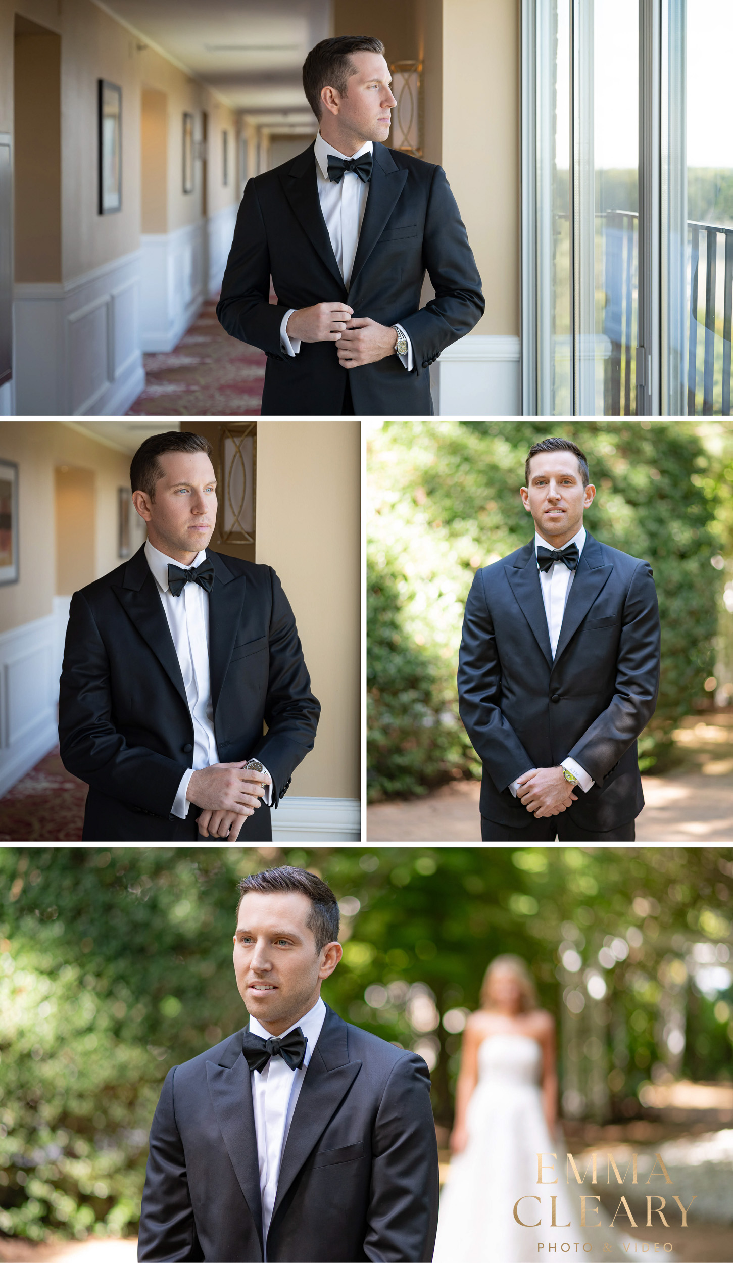 Groom getting ready photos in NYC