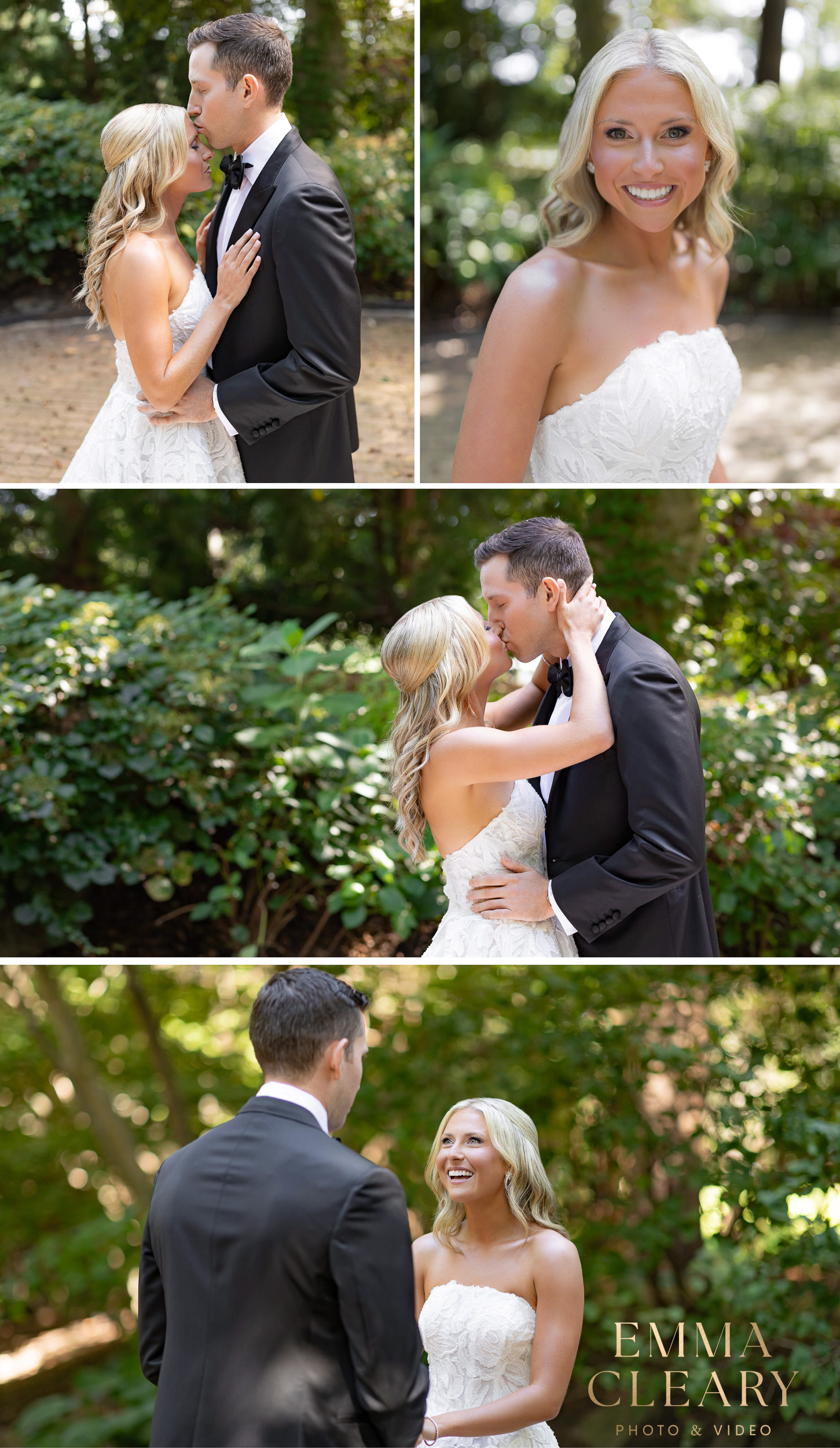 Editorial wedding photos of the bride and groom in NYC