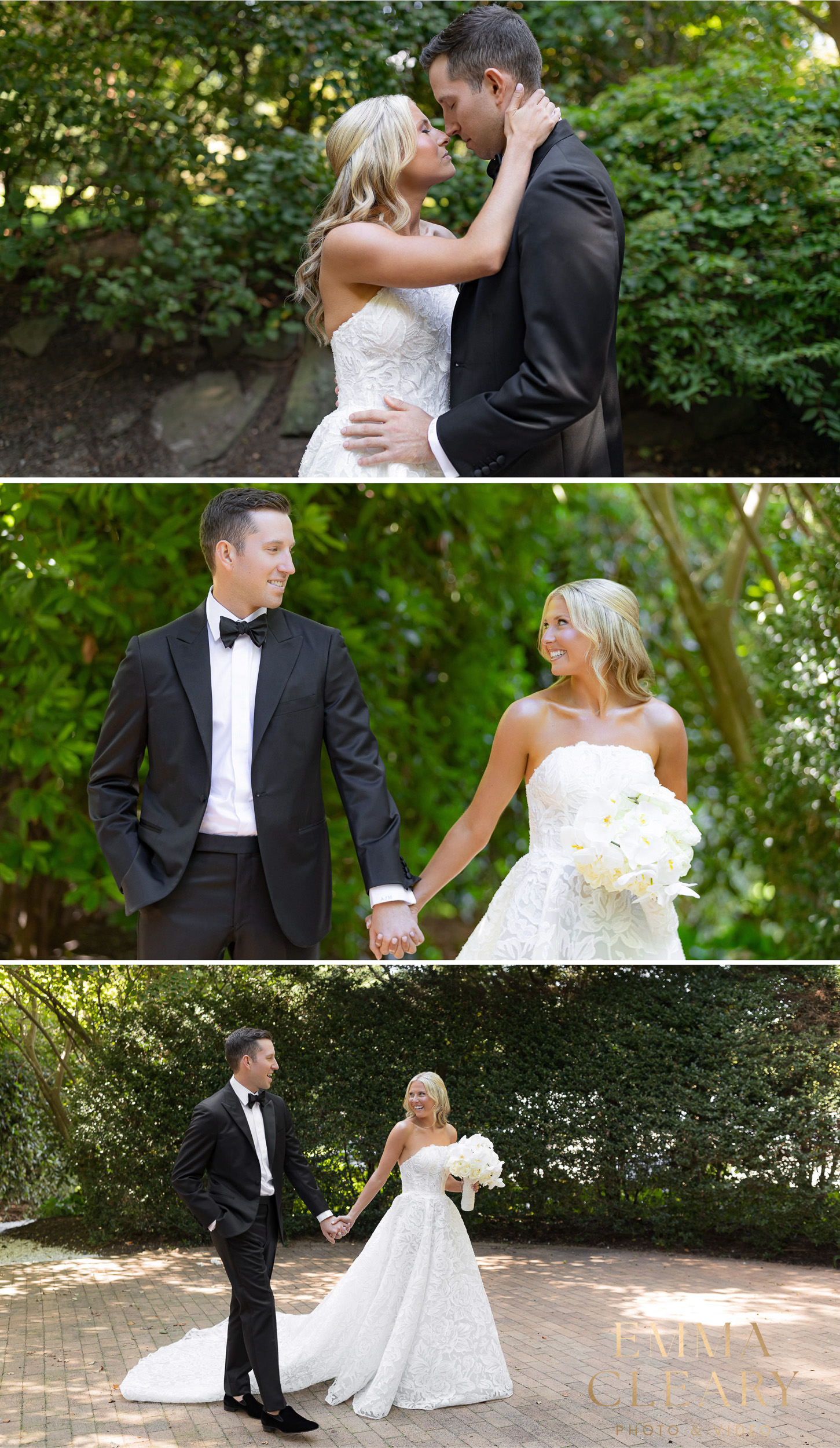 Photojournalistic wedding photos of the bride and groom in NYC