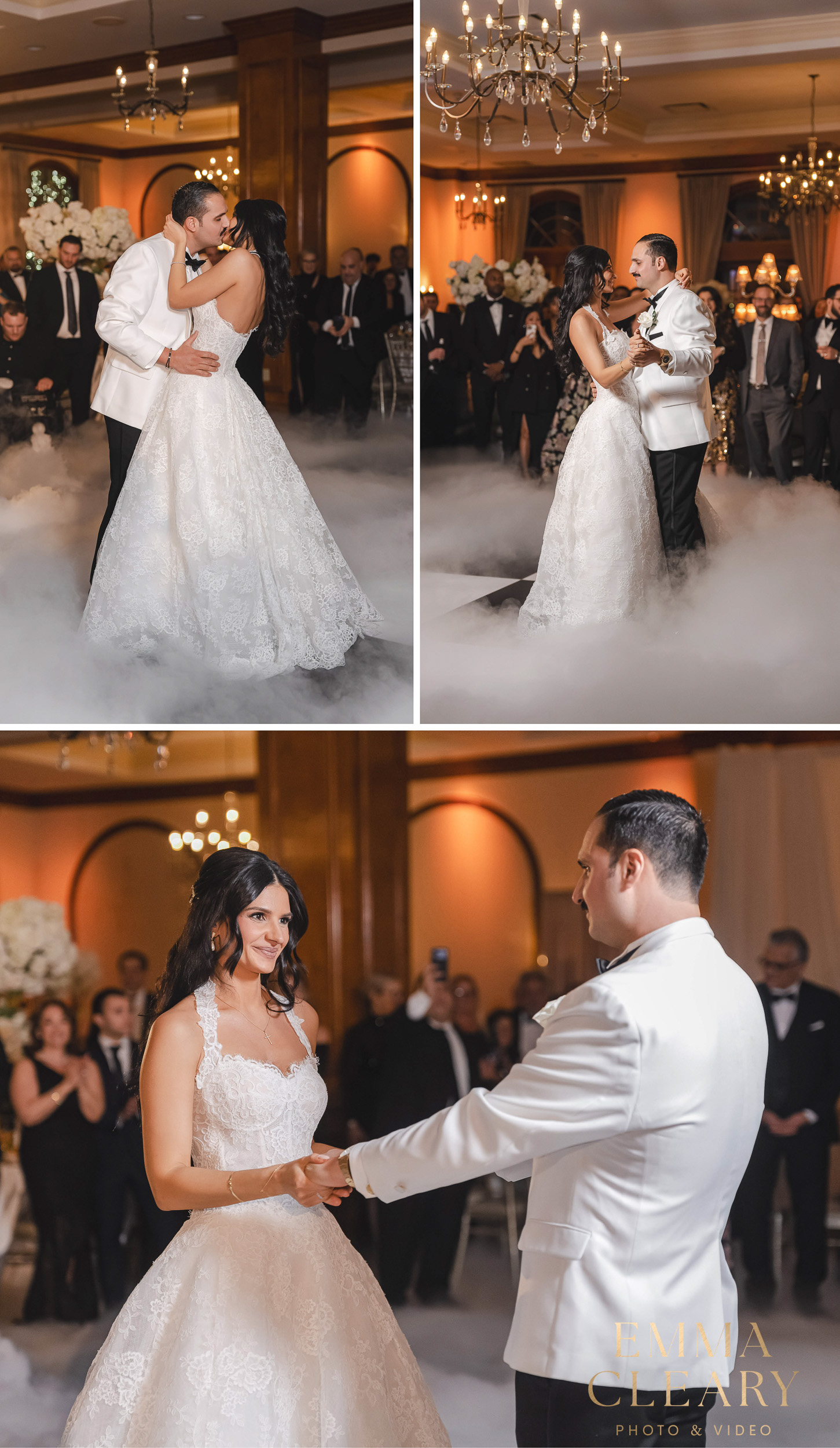 First dance photos at The Royalton on The Greens