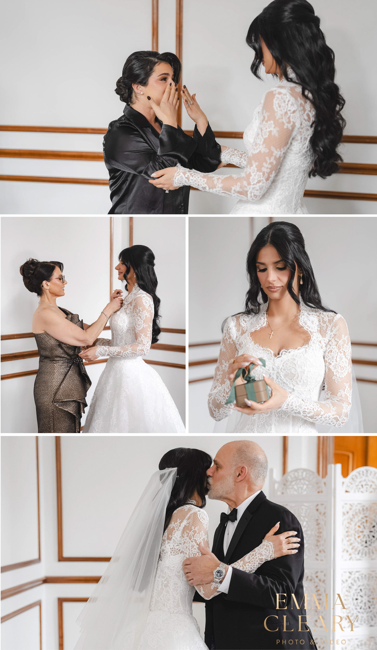 Bride getting ready photos in NY