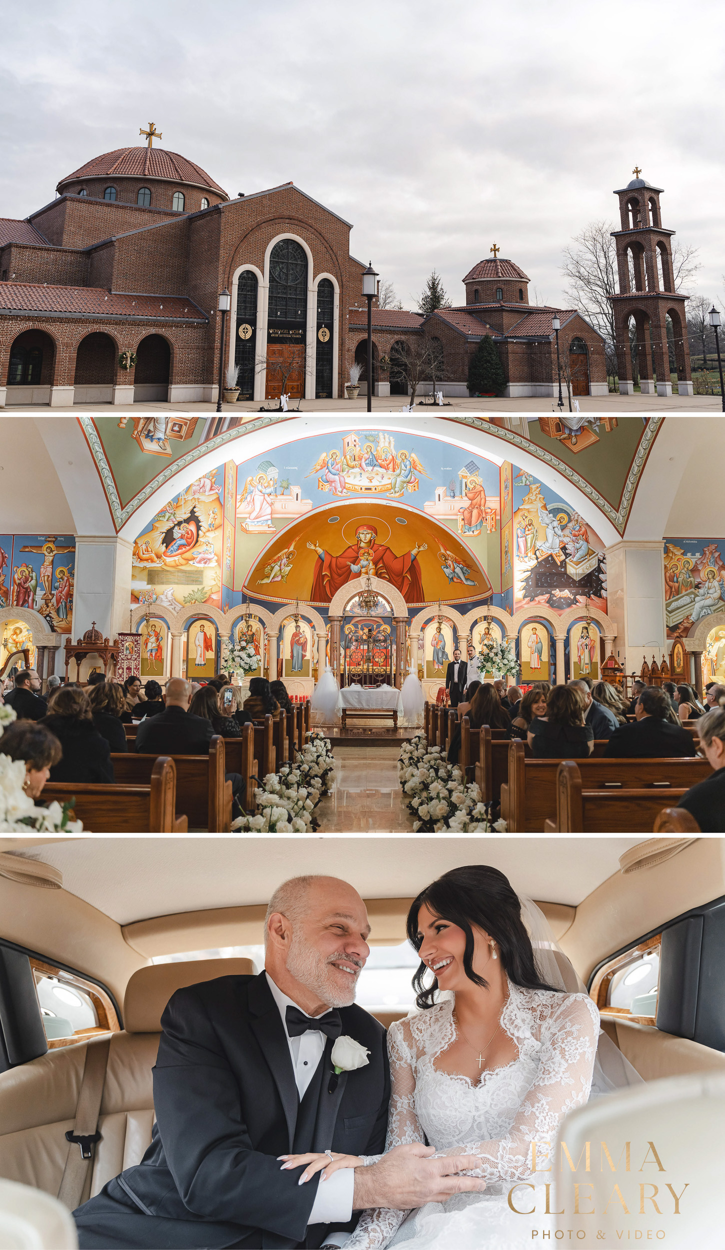 Photos of the wedding ceremony in NY