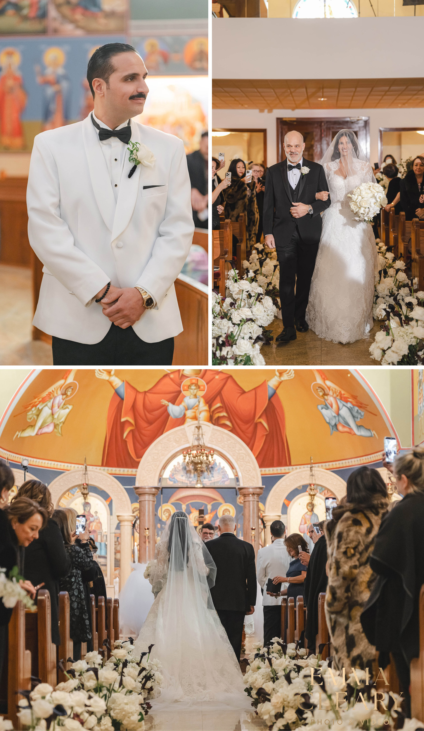 Photojournalistic photos of the NY wedding ceremony