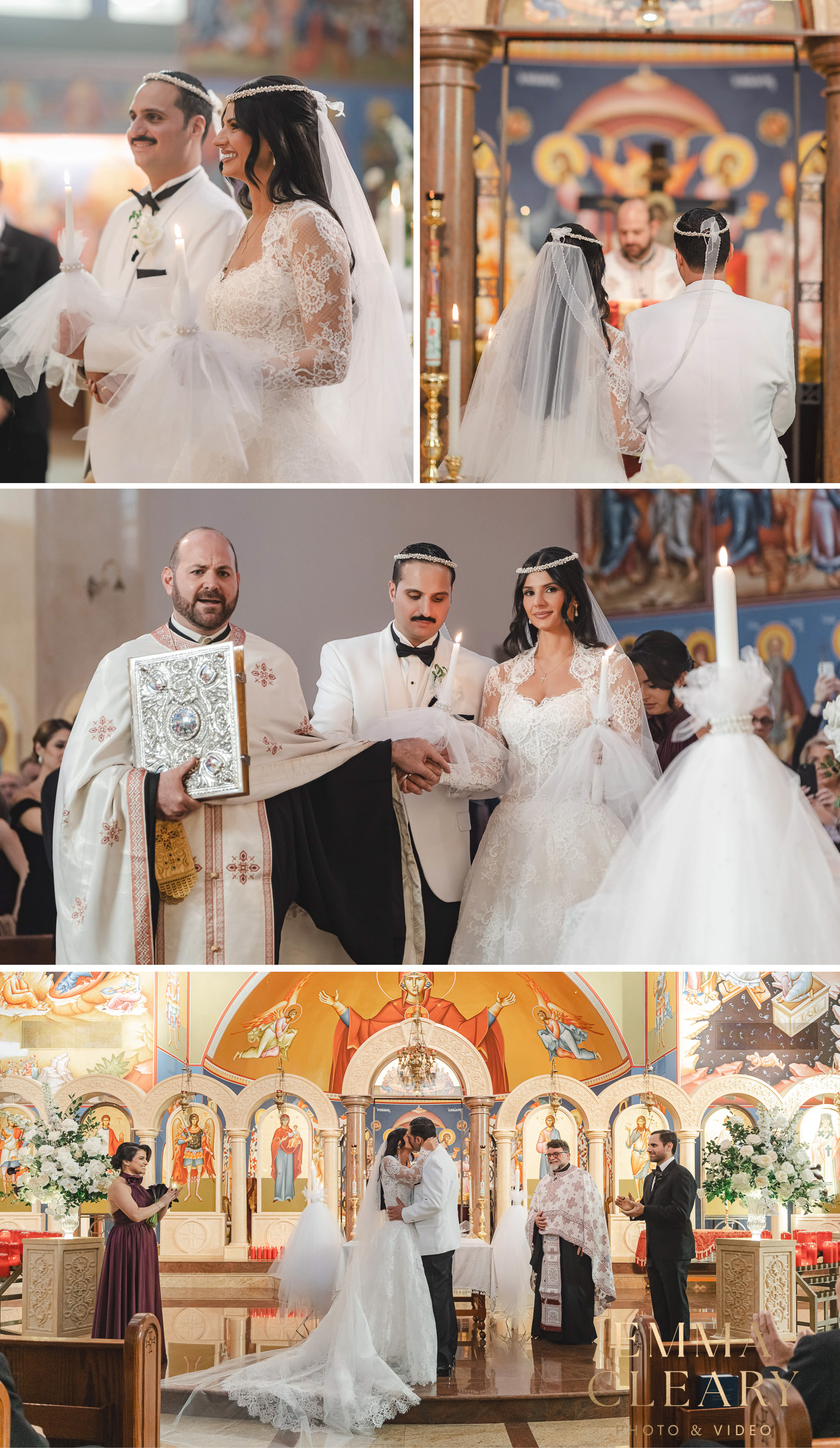 Photojournalistic photos of the NY wedding ceremony
